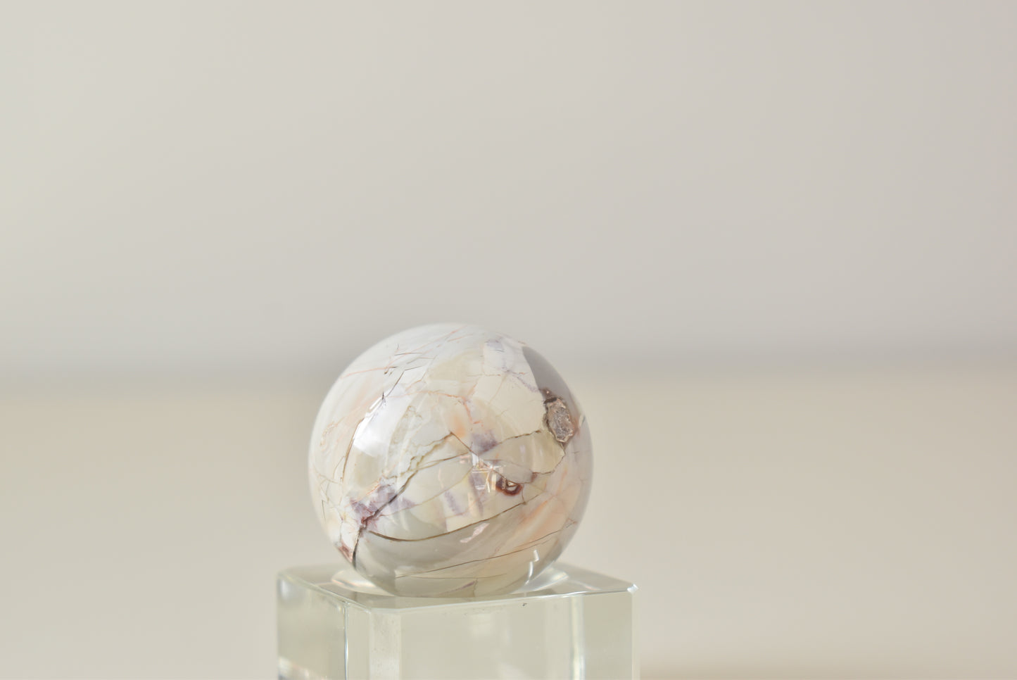 HG Rare Hyacinth Jasper Sphere 44g