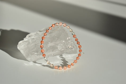 Sunstone Bracelet 4mm