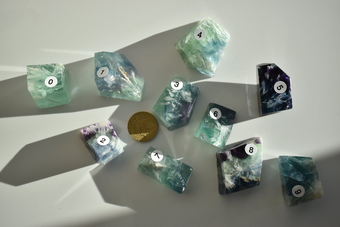 Feather Fluorite Freefrom