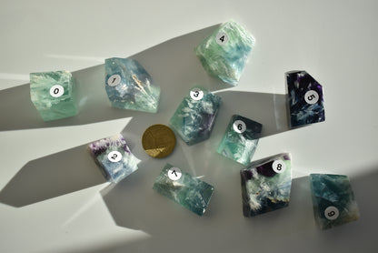 Feather Fluorite Freefrom