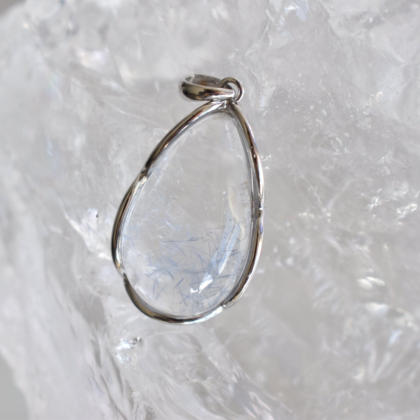 Dumortierite Sterling Sliver Pendant