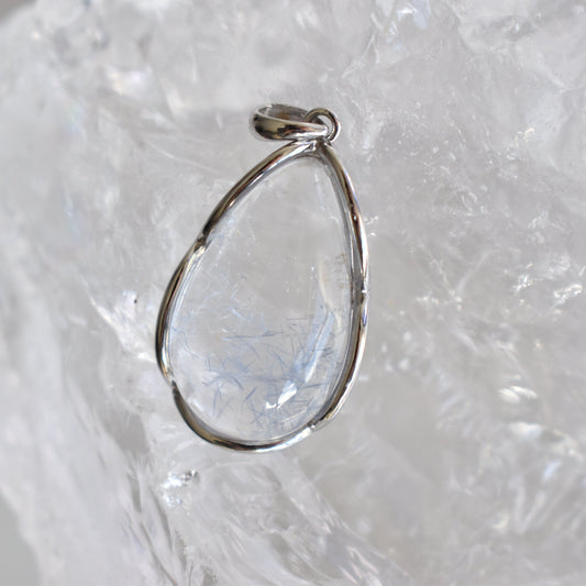 Dumortierite Sterling Sliver Pendant