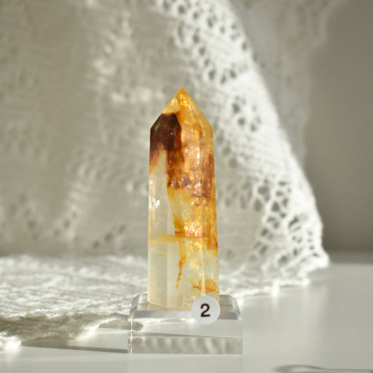 Golden Healer Quartz Point #2