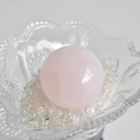 Pink Calcite Sphere (UV Reactive)