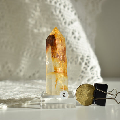Golden Healer Quartz Point #2
