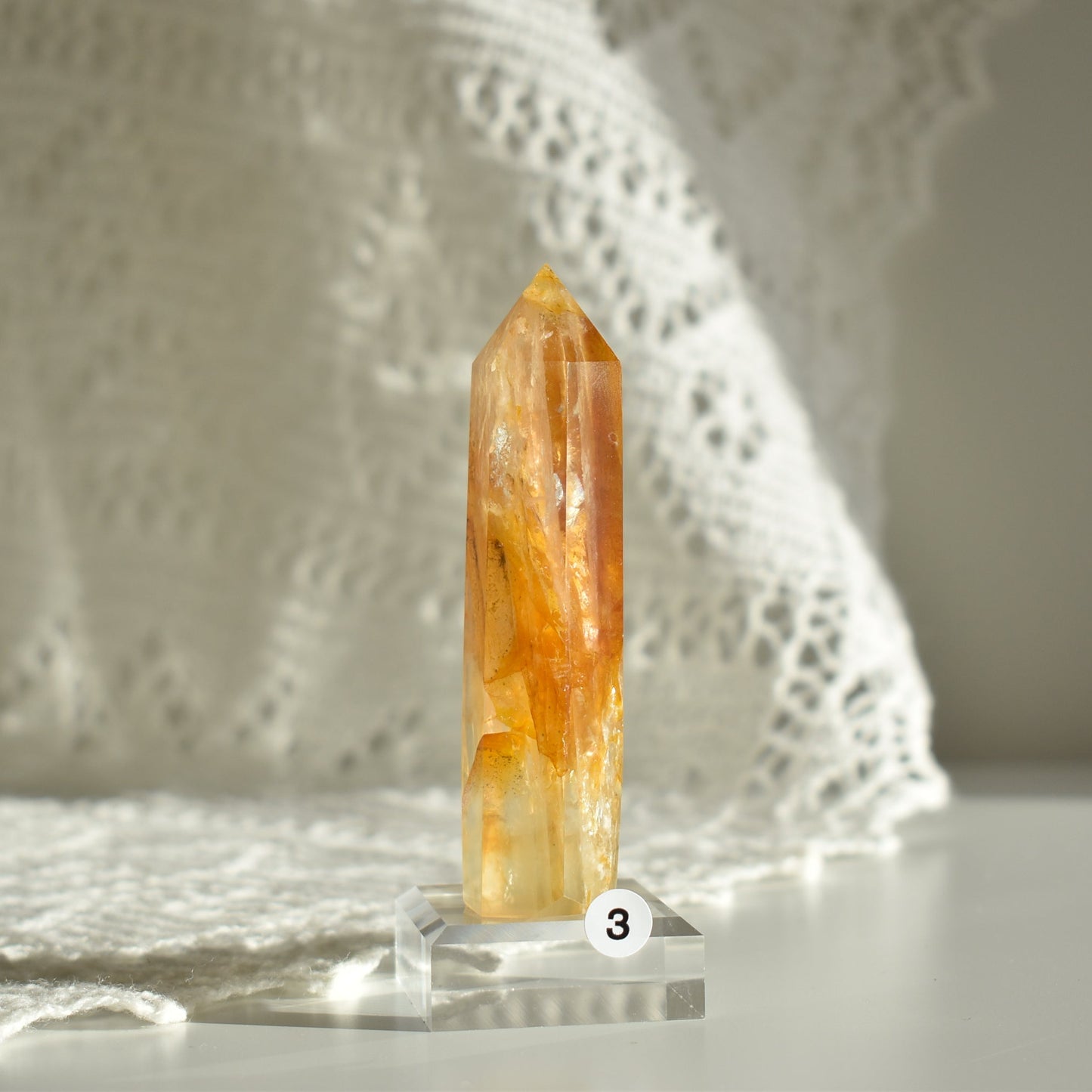 Golden Healer Quartz Point #3