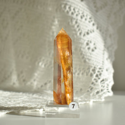 Golden Healer Quartz Point #7