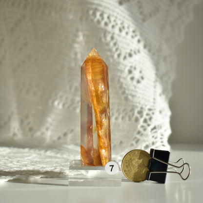 Golden Healer Quartz Point #7