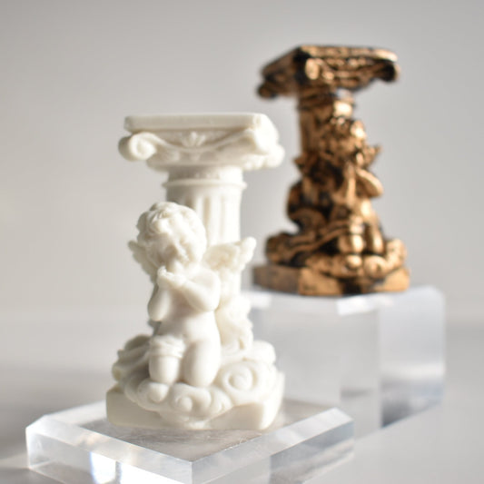 Resin Angel Crystal Sphere Holder