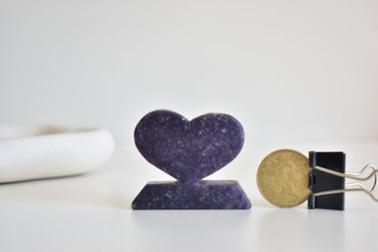 Lepidolite Carving