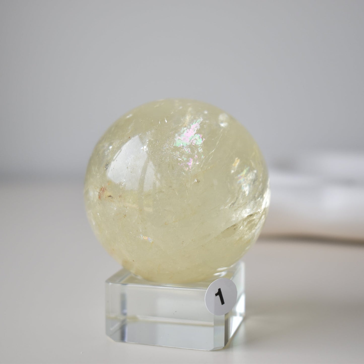 Rainbow Citrine Sphere #1