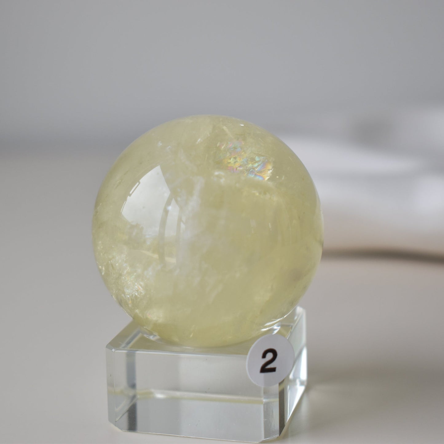 Rainbow Citrine Sphere #2