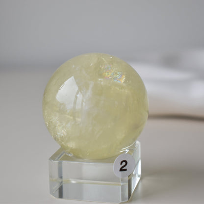 Rainbow Citrine Sphere #2