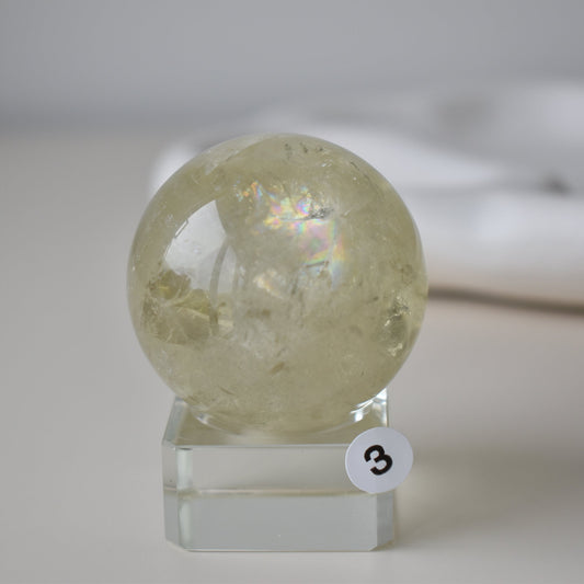 Rainbow Citrine Sphere #3