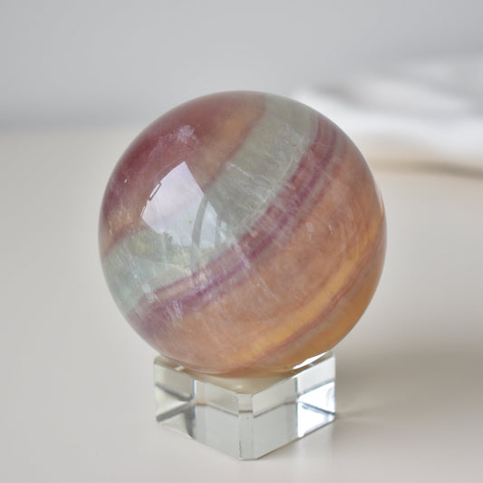 Large Candy Fluorite Sphere