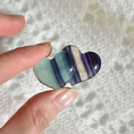 Fluorite Heart #2