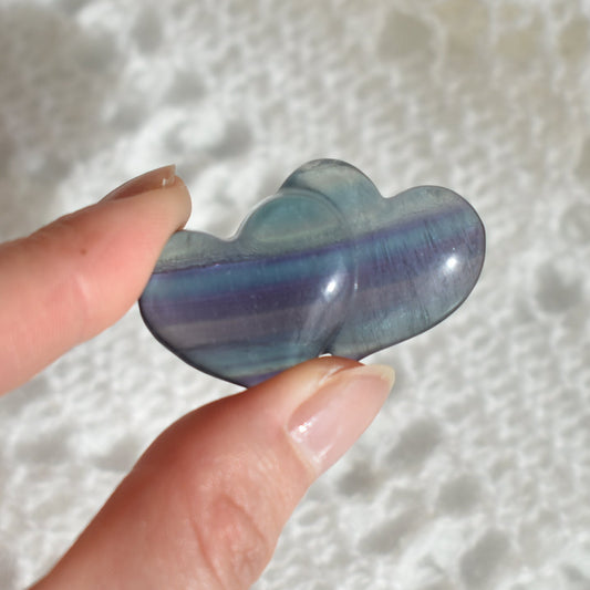 Fluorite Heart #1
