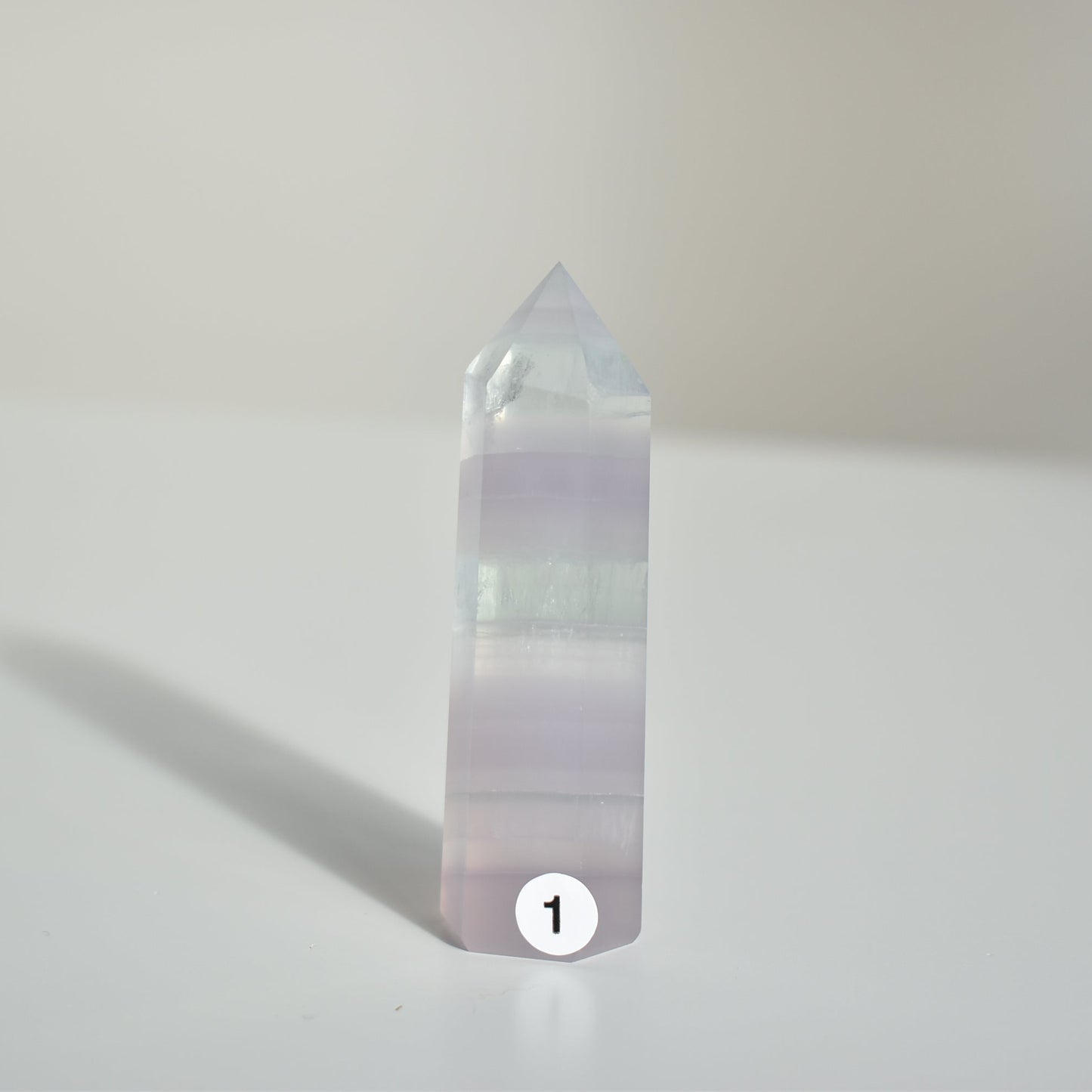 Lavender Fluorite Point #1