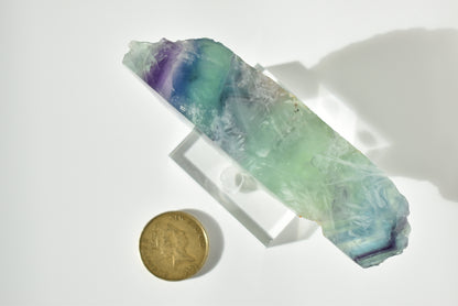 Feather Green Fluorite Raw #4