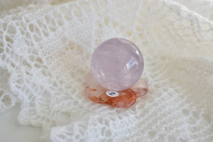 Fire (Hematoid) Quartz Flower #2