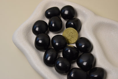 Black Obsidian Tumble