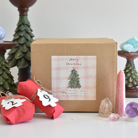 12 Days Advent Crystal Calendar Box (Double valued)