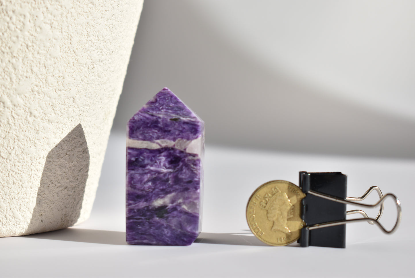 High Grade Charoite Point