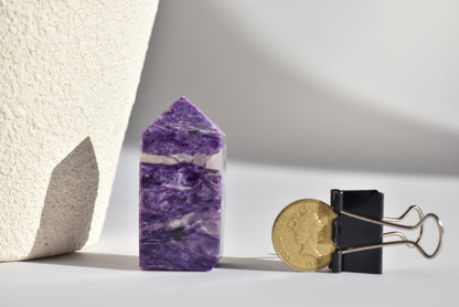 High Grade Charoite Point