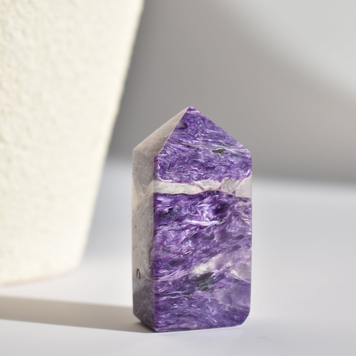 High Grade Charoite Point
