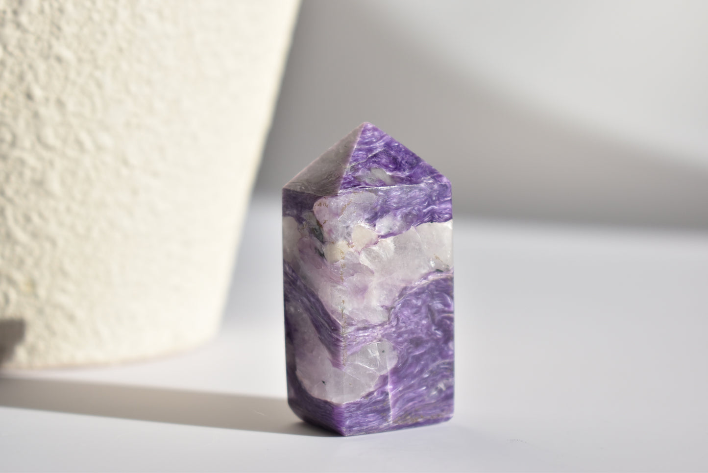 High Grade Charoite Point