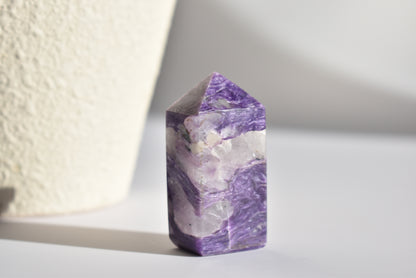 High Grade Charoite Point