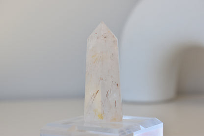 Rutilated Quartz Point #1