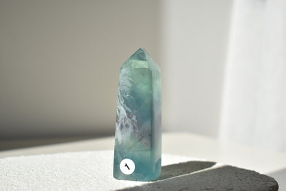 Feather Fluorite Point #1