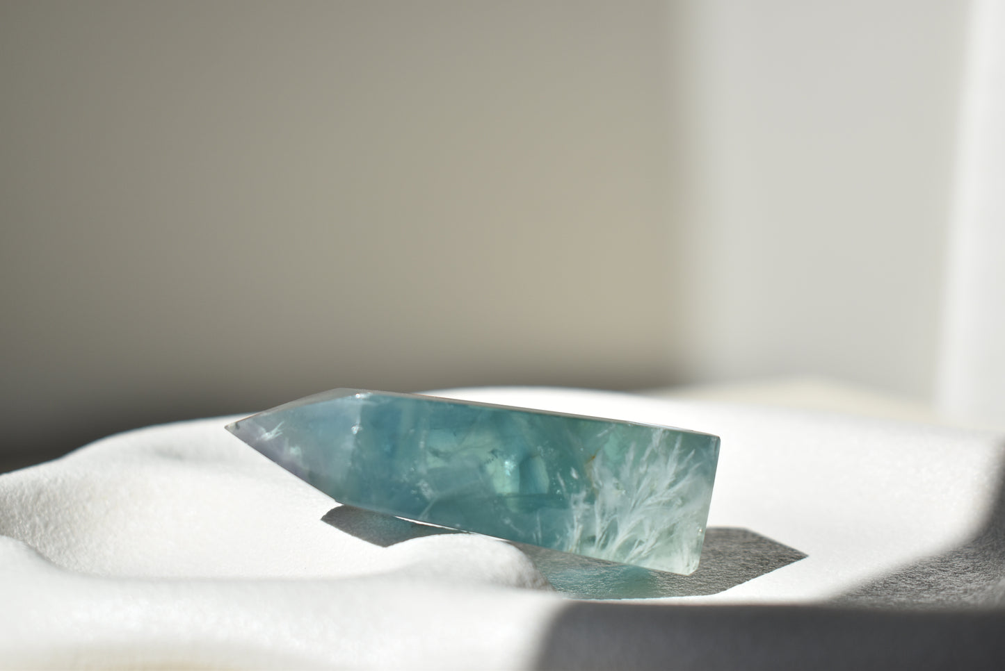 Feather Fluorite Point #2