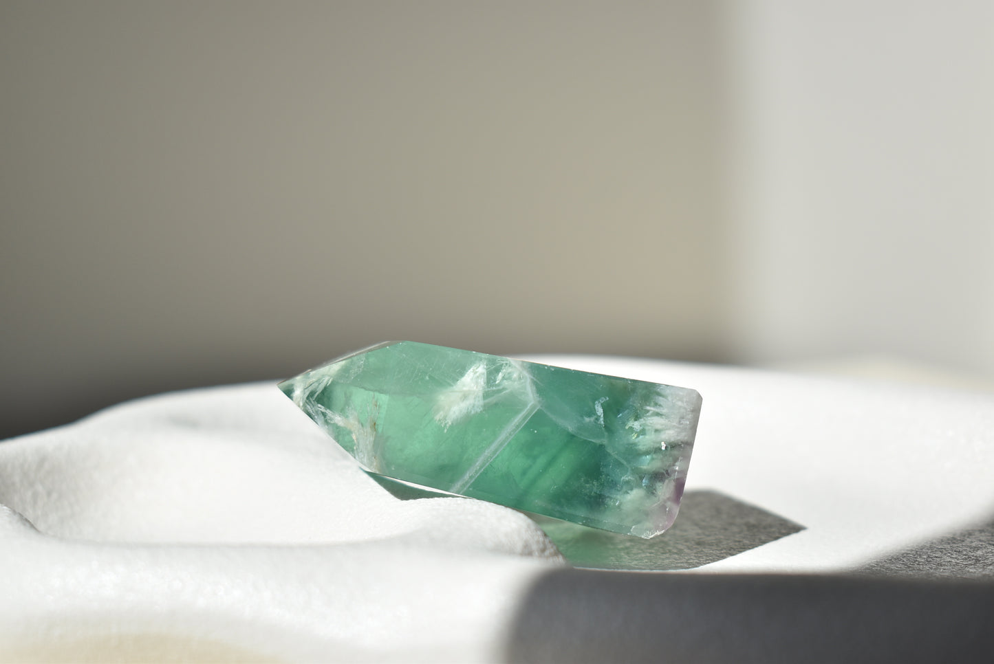 Feather Fluorite Point #3
