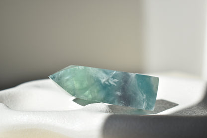 Feather Fluorite Point #4