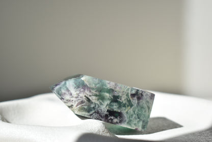 Feather Fluorite Point #11