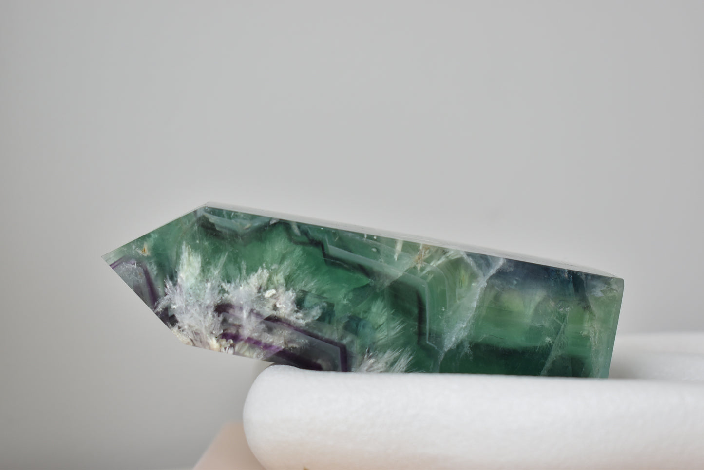 Feather Fluorite Point #2 (medium)