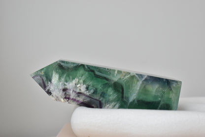 Feather Fluorite Point #2 (medium)