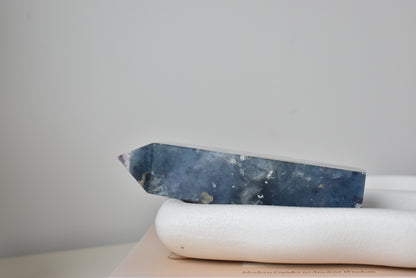 Feather Fluorite Point #4 (Medium )