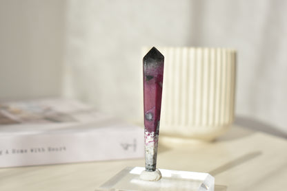HG Natural Ruby Wand (UV light video)