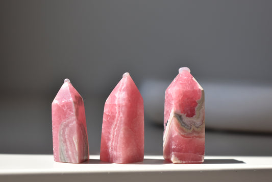 Rhodochrosite Points