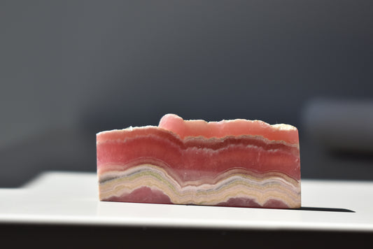 Rhodochrosite Slab #2 (video)