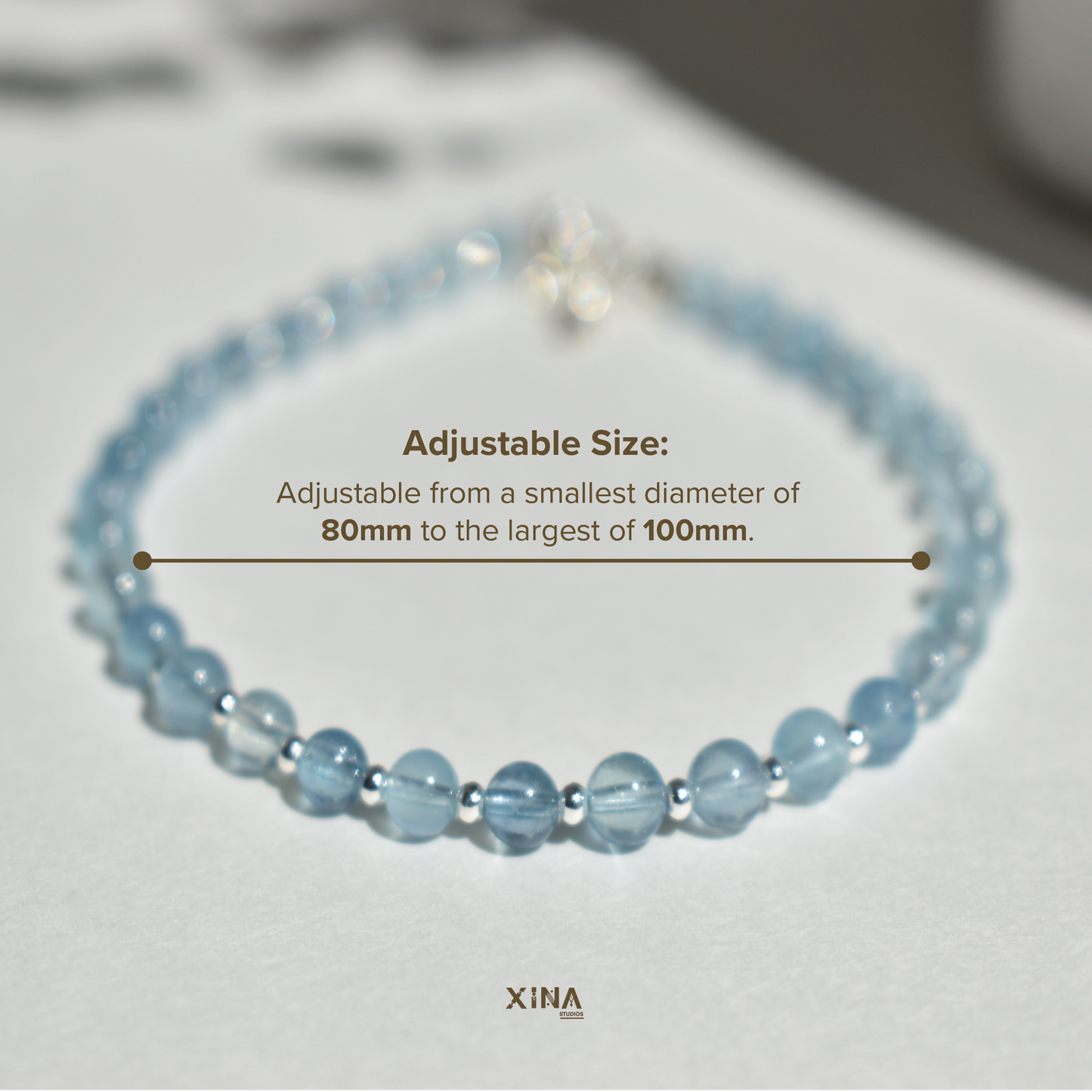 Aquamarine Anklet