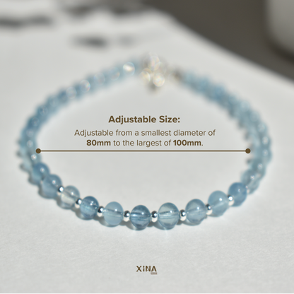 Aquamarine Anklet