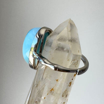 Larimar Ring Adjustable (video)