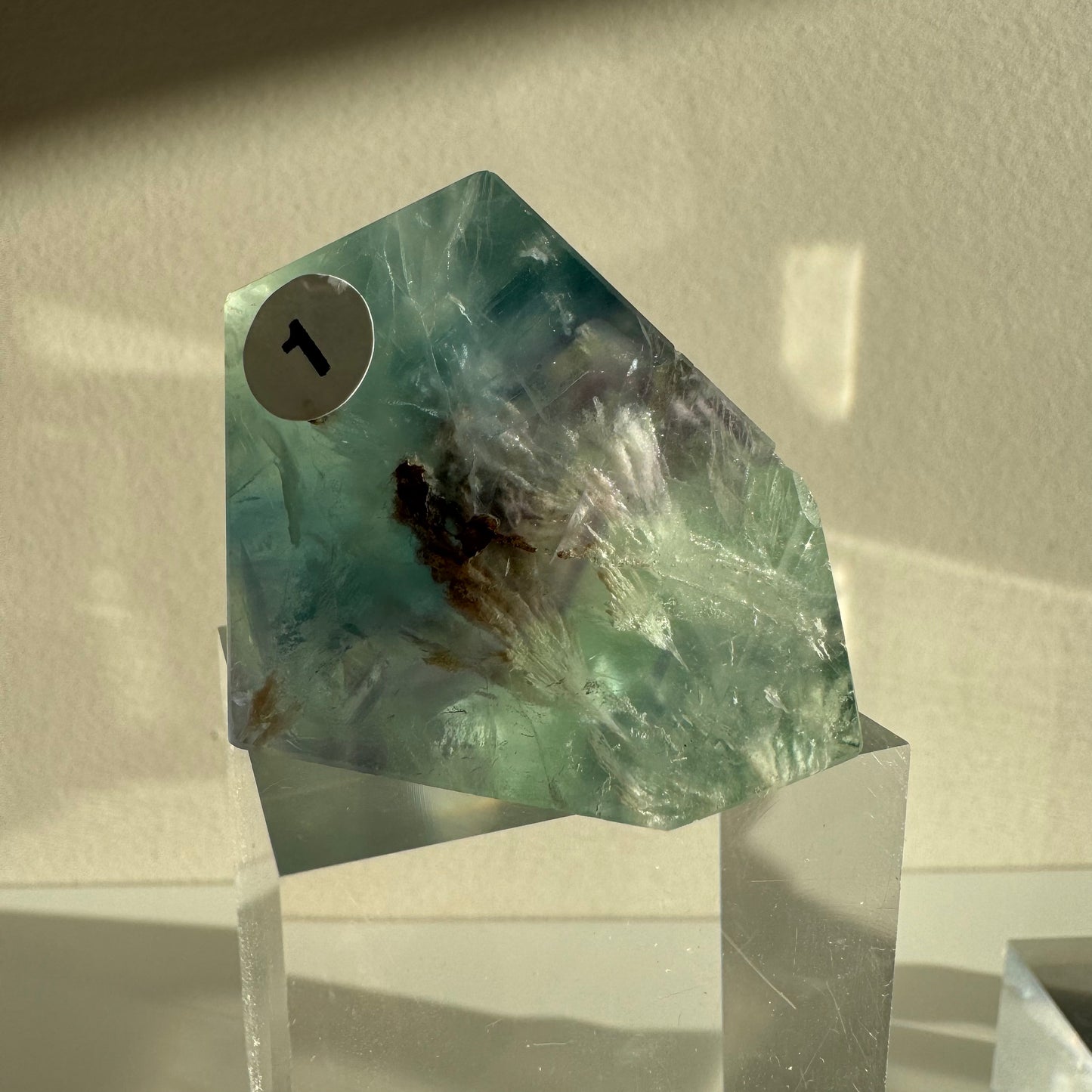 Feather Fluorite Freefrom
