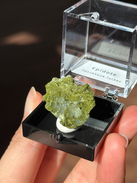 Turkey Fairy Forest Epidote Specimen box #1