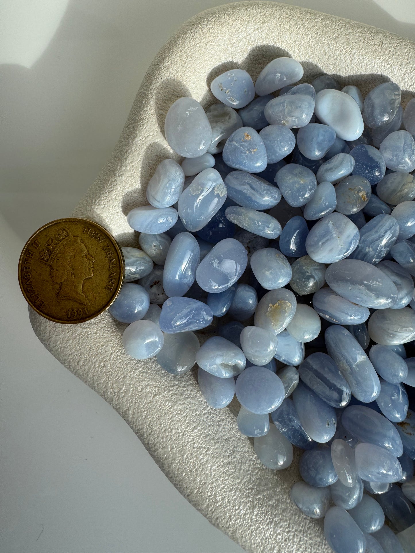 Blue Lace Agate Tumble Small