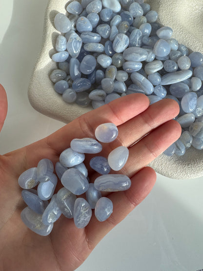 Blue Lace Agate Tumble Small
